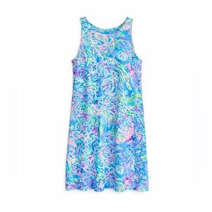 Lilly Pulitzer Kristen Swing Dress Boca Blue Sea What I Sea XS